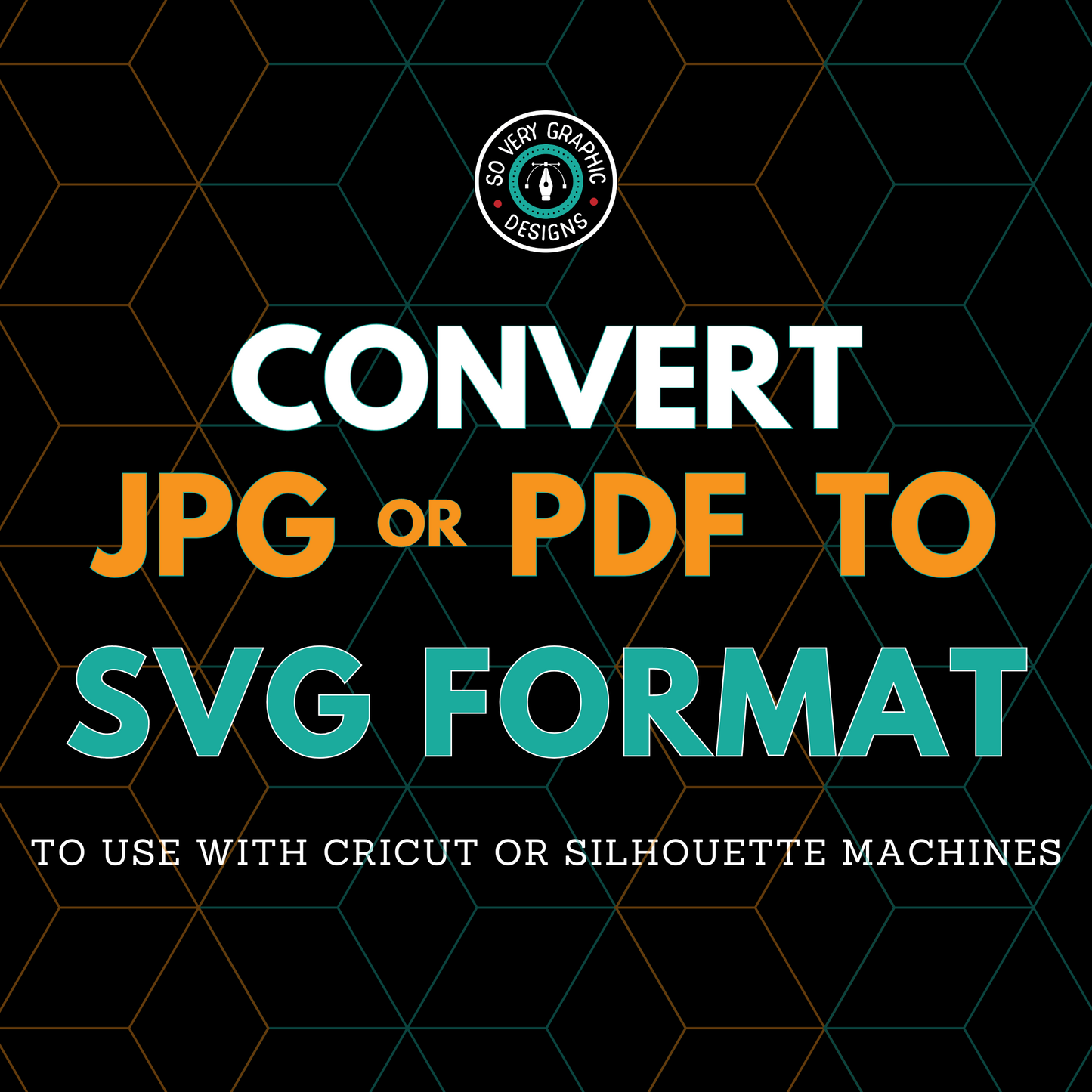 Let Me Convert Your PDF to SVG File for Cutting with a Cricut