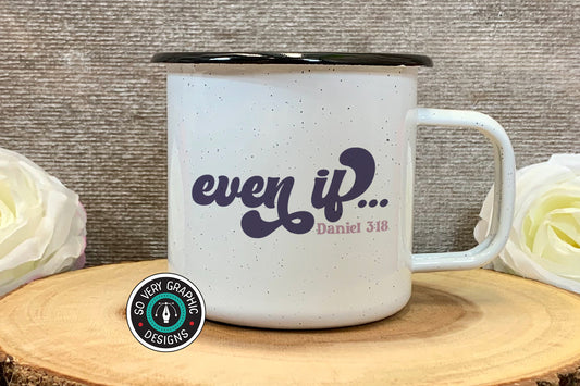 Even If Christian Mug SVG Design