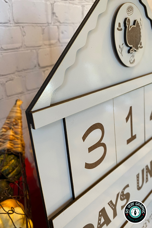 Holiday Bundle 3D Countdown Calendars Laser Cut File Bundle | Volume 1