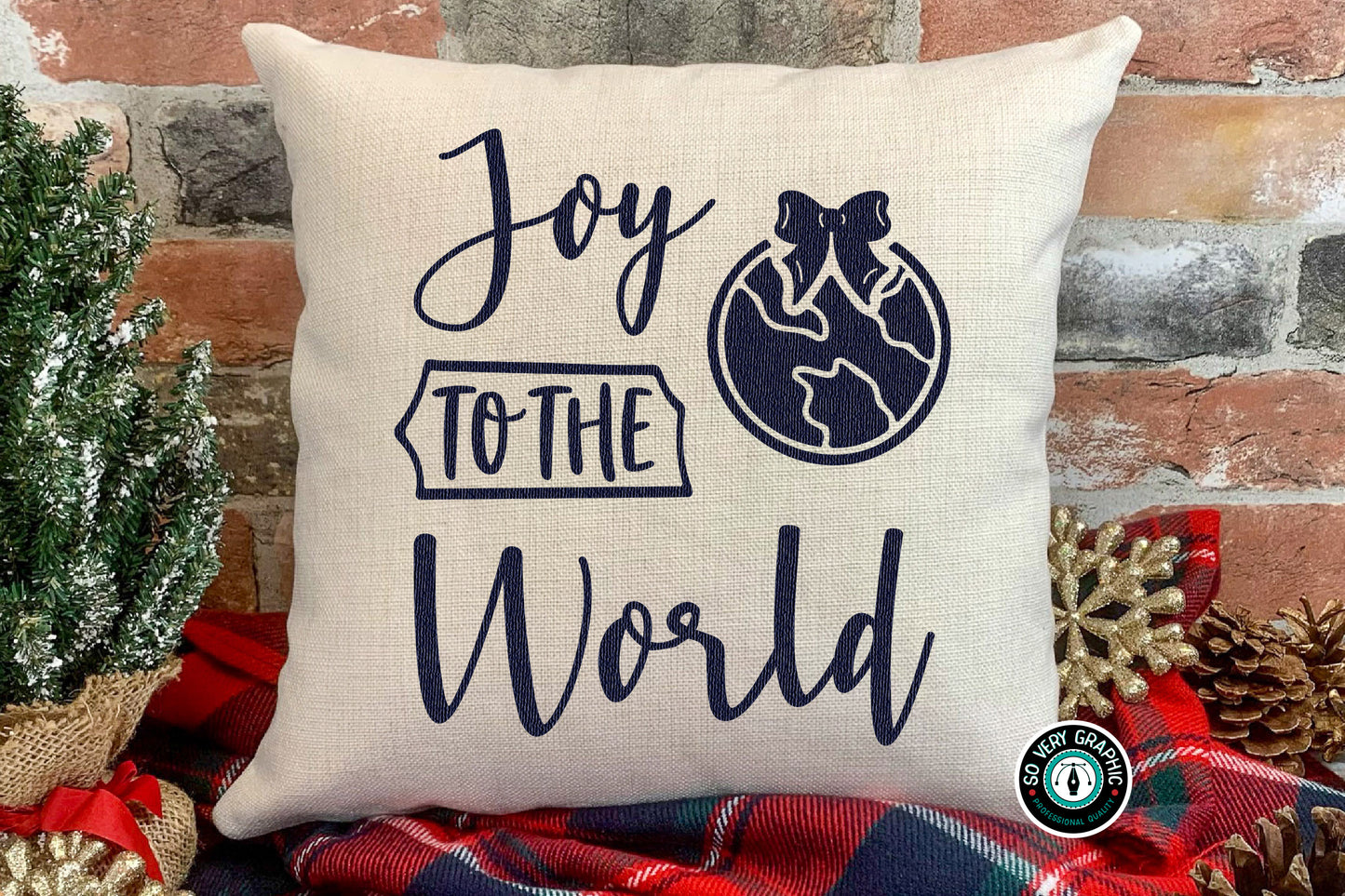 Joy to the World SVG Design