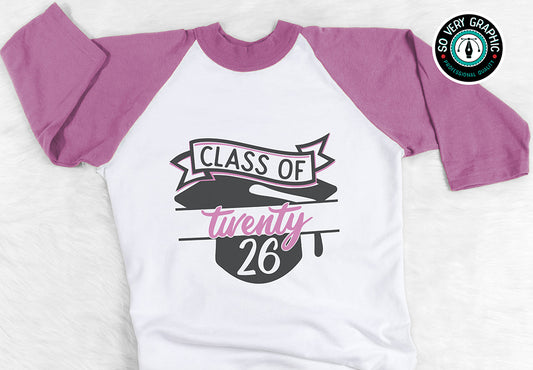 Class of 2026 Graduation Cap SVG Design