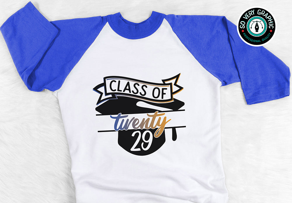 Class of 2029 Graduation Cap SVG Design