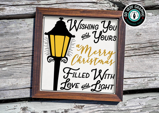 Vintage Merry Christmas SVG Design