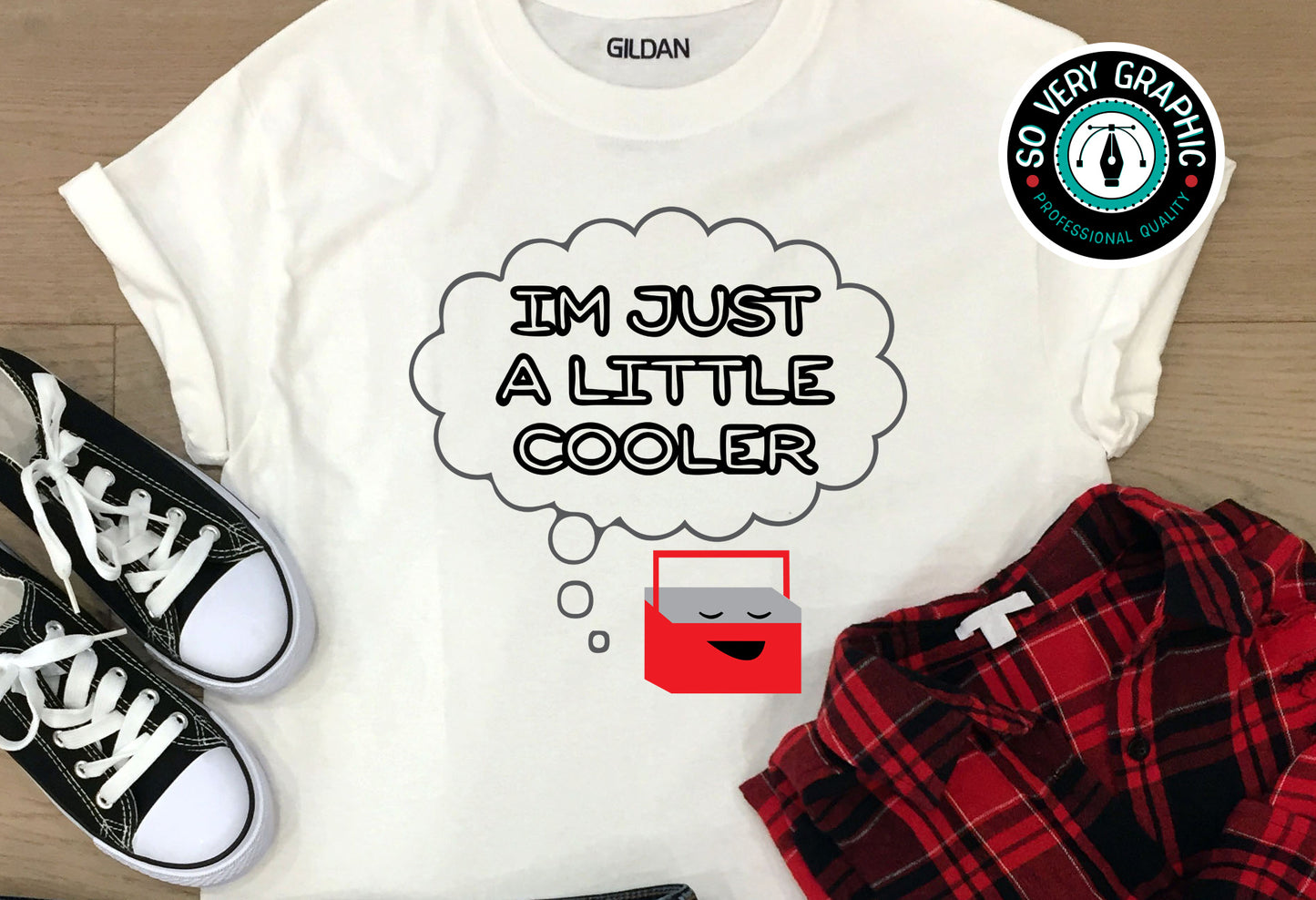 I'm Just a Little Cooler Funny SVG Design