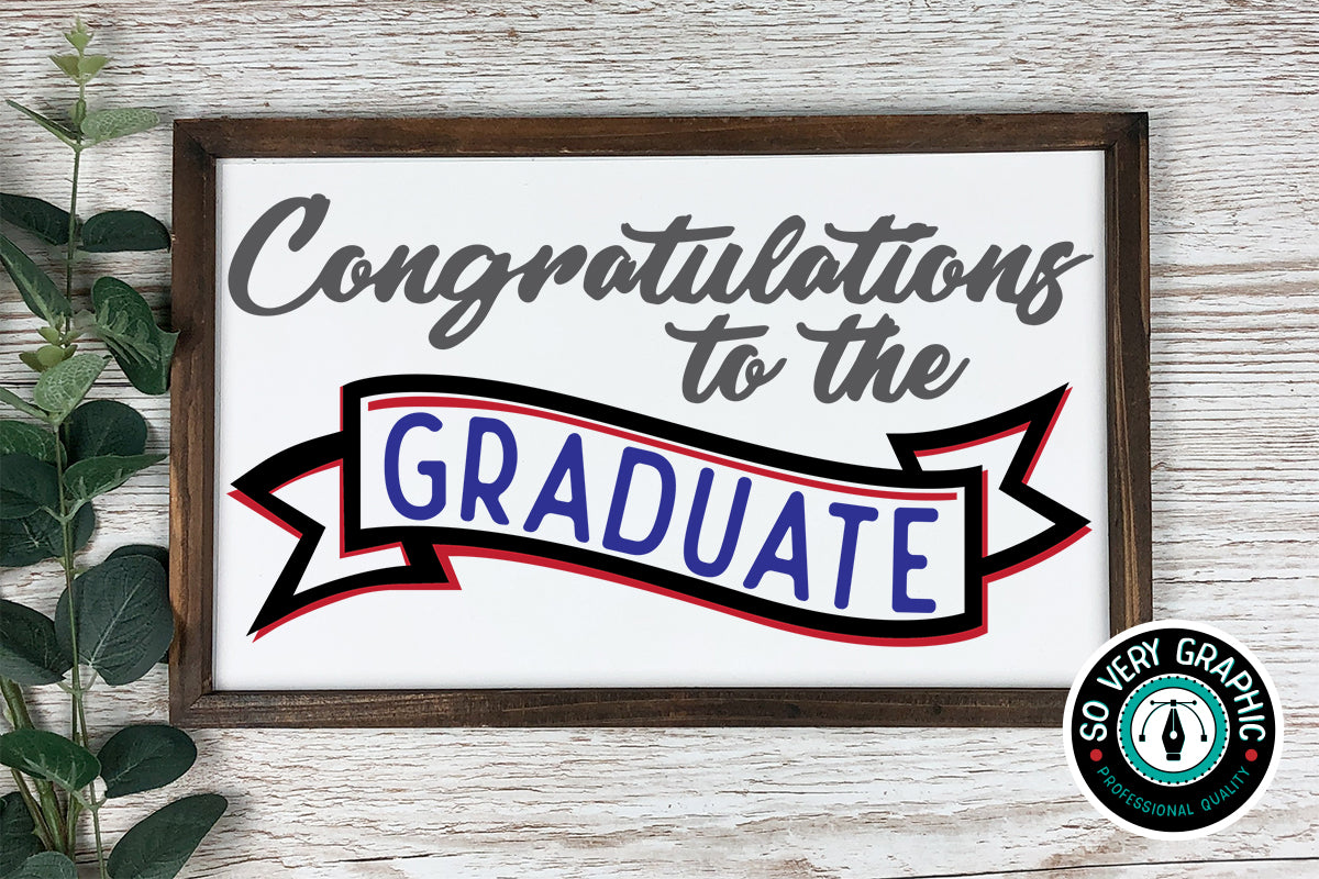 Congratulations to the Graduate SVG Design