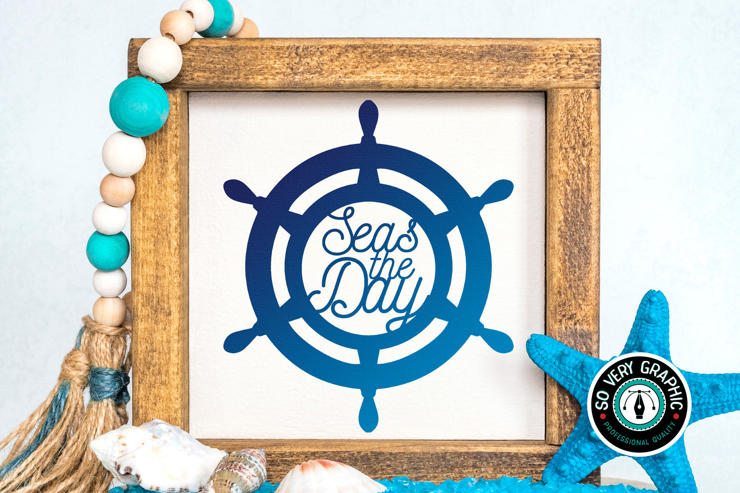 Seas the Day SVG Design