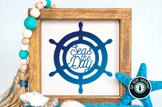 Seas the Day SVG Design