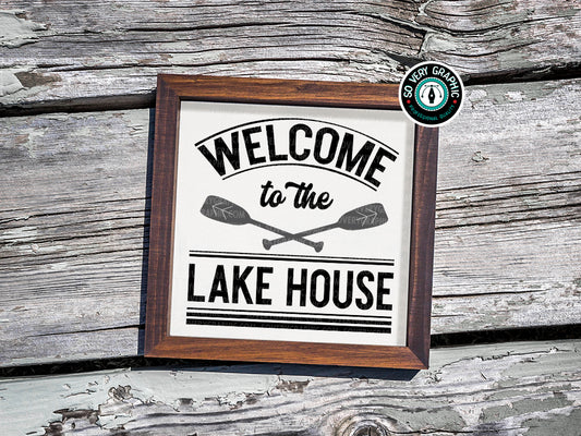 Welcome to the Lake House SVG Design