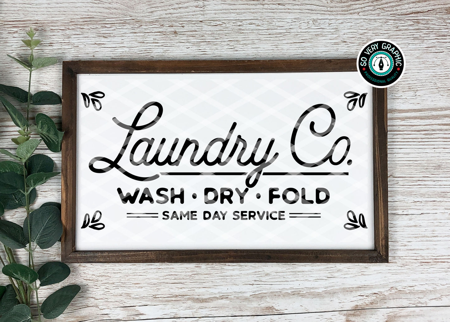 Laundry Wash Dry Fold SVG Design